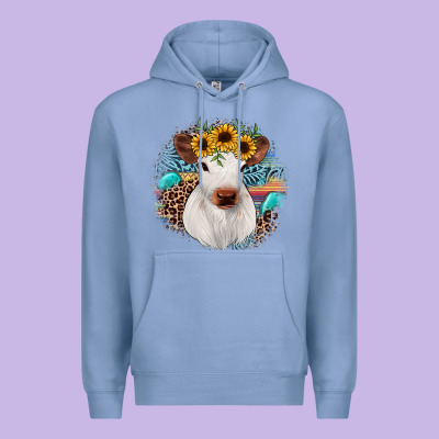 Western Calf Premium Hoodie Designed By Jahusdesignshop