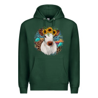 Sports Green western calf Premium Hoodie - JahusDesignShop