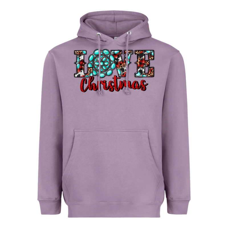 Western Gemstone Christmas Love Heavyweight Hoodie by RanaPortraitStore | Teevron