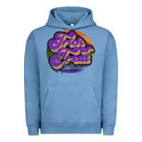 Pigment Pebble Blue trick or treat Urban Hoodie - JahusDesignShop