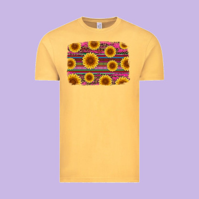 Cinco De Mayo Sunflower Background Vintage Tee Designed By Artiststas