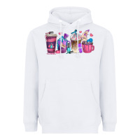 White nail hustler coffee cups Heavyweight Hoodie - texasbilliewilder