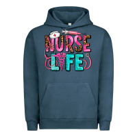 Pigment Midnight Navy nurse life Urban Hoodie - AdoDesignShop