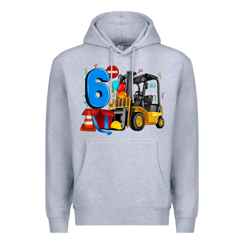 Forklift Birthday Six Premium Hoodie by Artiststas | Teevron