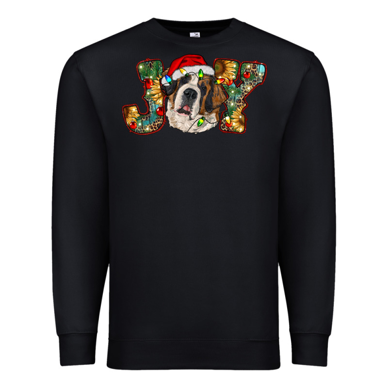 Saint Bernard Christmas Joy, Premium Sweatshirt by RanaPortraitStore | Teevron