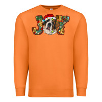 Carrot Saint Bernard Christmas joy, Premium Sweatshirt - RanaPortraitStore