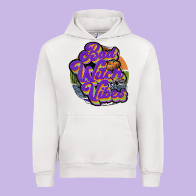 Bad Witch Vibes Urban Hoodie Designed By Jahusdesignshop