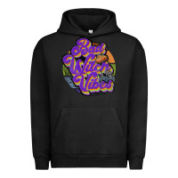 Pigment Black bad witch vibes Urban Hoodie - JahusDesignShop