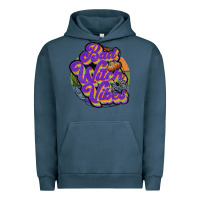 Pigment Midnight Navy bad witch vibes Urban Hoodie - JahusDesignShop