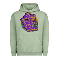 Pigment Oil Green bad witch vibes Urban Hoodie - JahusDesignShop