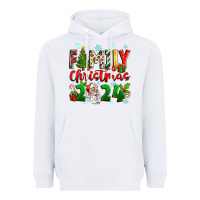 White family christmas 2024 Heavyweight Hoodie - Zillion Design Studio