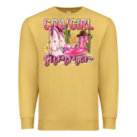 Antique Gold cowgirl summer Premium Sweatshirt - texasbilliewilder