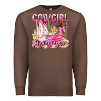 Chestnut cowgirl summer Premium Sweatshirt - texasbilliewilder