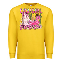 Lemon cowgirl summer Premium Sweatshirt - texasbilliewilder
