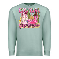 Seafoam cowgirl summer Premium Sweatshirt - texasbilliewilder