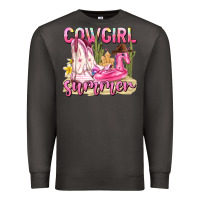 Smoke cowgirl summer Premium Sweatshirt - texasbilliewilder