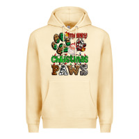 Pina Colada merry christmas paws with santa Premium Hoodie - AdoDesignShop
