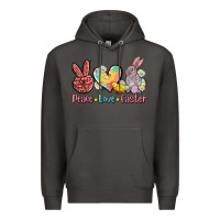 Smoke peace love easter Premium Hoodie - AdoDesignShop