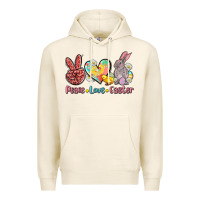 Tofu peace love easter Premium Hoodie - AdoDesignShop