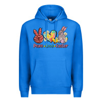 True Royal peace love easter Premium Hoodie - AdoDesignShop