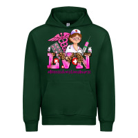 Forest Green lvn licensed vocational nurse Urban Hoodie - AdoDesignShop