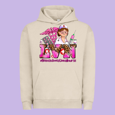 Lvn Licensed Vocational Nurse Urban Hoodie Designed By Adodesignshop