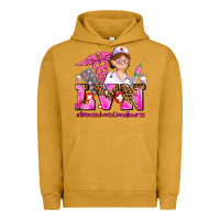 Pigment Peanut Butter lvn licensed vocational nurse Urban Hoodie - AdoDesignShop