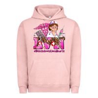 Pigment Salmon lvn licensed vocational nurse Urban Hoodie - AdoDesignShop