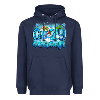 Navy cozy season winter Heavyweight Hoodie - Zillion Design Studio