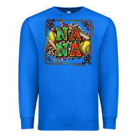 True Royal softball nana with leopard Premium Sweatshirt - Zillion Design Studio