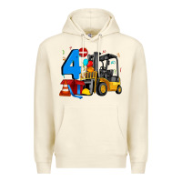 Sandshell forklift birthday four Premium Hoodie - Artiststas