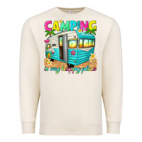 Sandshell camping is my happy place Premium Sweatshirt - texasbilliewilder