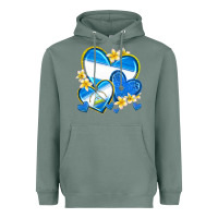 Sage nicaragua hearts Heavyweight Hoodie - texasbilliewilder