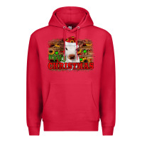 Cardinal merry christmas Premium Hoodie - JahusDesignShop
