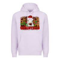Lilac merry christmas Premium Hoodie - JahusDesignShop