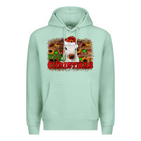 Seafoam merry christmas Premium Hoodie - JahusDesignShop