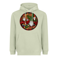 Matcha Gnome Truck Christmas Heavyweight Hoodie - RanaPortraitStore