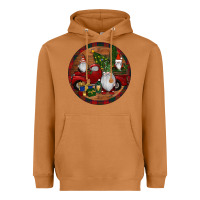 Meerkat Gnome Truck Christmas Heavyweight Hoodie - RanaPortraitStore