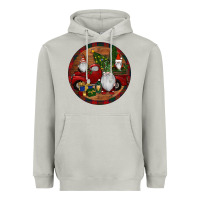 Moon Dust Gnome Truck Christmas Heavyweight Hoodie - RanaPortraitStore