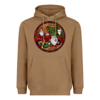 Toasted Coconut Gnome Truck Christmas Heavyweight Hoodie - RanaPortraitStore
