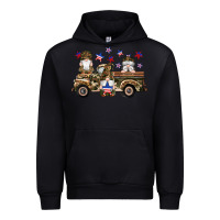 Black camouflage gnomes american flag star truck Urban Hoodie - Artiststas