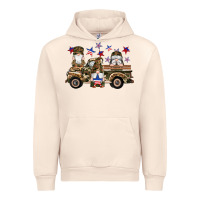 Sandshell camouflage gnomes american flag star truck Urban Hoodie - Artiststas