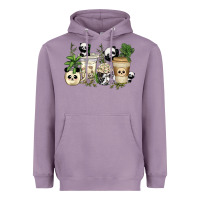 Lavender panda coffee cups Heavyweight Hoodie - texasbilliewilder