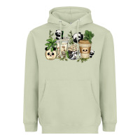 Matcha panda coffee cups Heavyweight Hoodie - texasbilliewilder