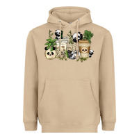 Mushroom panda coffee cups Heavyweight Hoodie - texasbilliewilder
