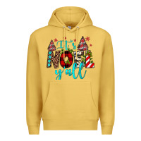 Antique Gold it's noel y'all Premium Hoodie - JahusDesignShop