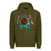 Army Green it's noel y'all Premium Hoodie - JahusDesignShop