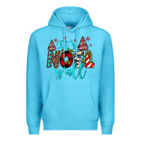 Ocean Blue it's noel y'all Premium Hoodie - JahusDesignShop