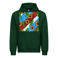 Forest Green western 4th of july seamless pattern Urban Hoodie - BundleAndBundleShop