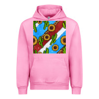 Fuchsia Pink western 4th of july seamless pattern Urban Hoodie - BundleAndBundleShop